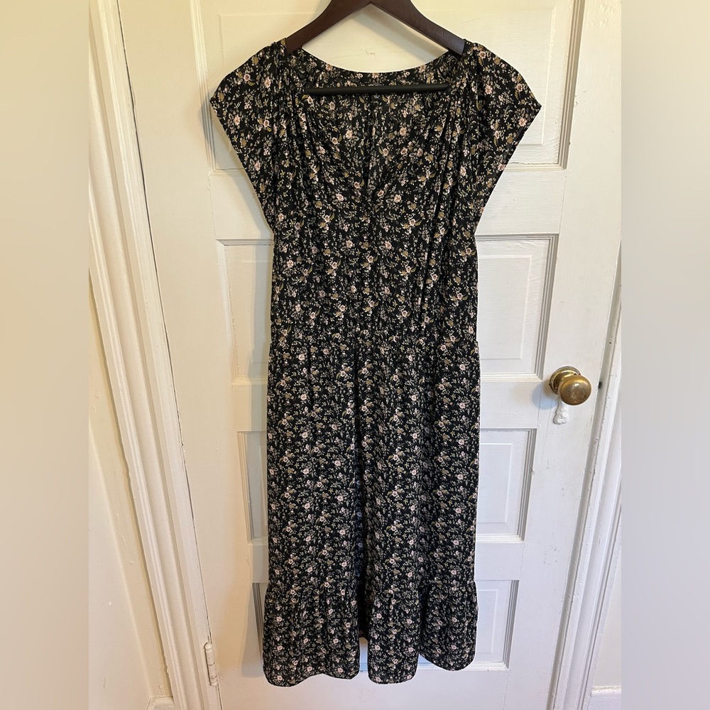 J.Crew Floral Midi